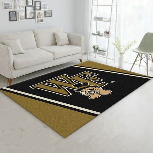 College Spirit Wake Forest Sport Team Logo Area Rugs For Living Room Rectangle Rug Bedroom Rugs Carpet Flooring Gift TTG137370
