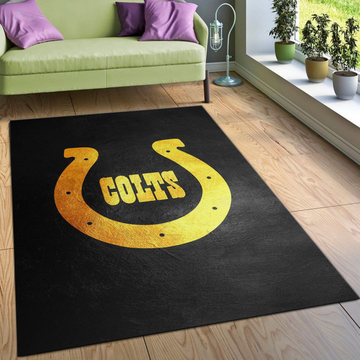Indiana Colts Bedroom Rectangle Rug Decor Area Rugs For Living Room Bedroom Kitchen Rugs Home Carpet Flooring TTG016514