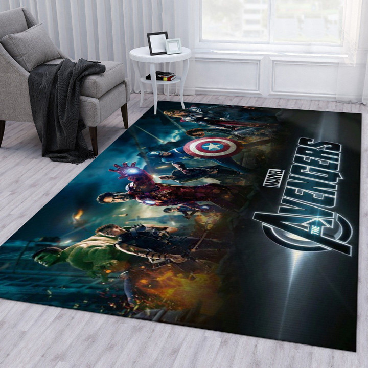 Avenger Ver9 Area Rug For Christmas Living Room Rug Family Gift US Decor Indoor Outdoor Rugs