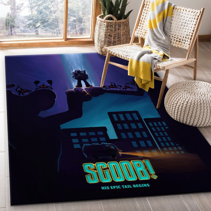 Scoob Alternative Movie Area Rug For Christmas Living room and bedroom Rug Home Decor Floor Decor Indoor Outdoor Rugs