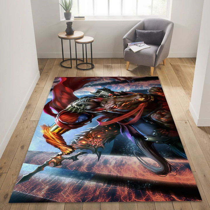 The Night Is Calling Video Game Area Rug Area, Area Rug US Decor Indoor Outdoor Rugs