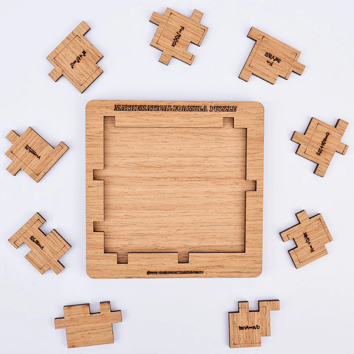 Wooden Jigsaw Puzzle, Best Gift for Adults and Kids, Unique Shape Jigsaw Fantasy lines, extremely difficult vertical Chinese lines