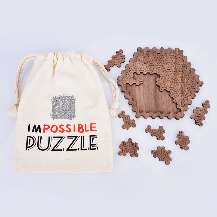 Wooden Jigsaw Puzzle, Best Gift for Adults and Kids, Unique Shape Jigsaw
