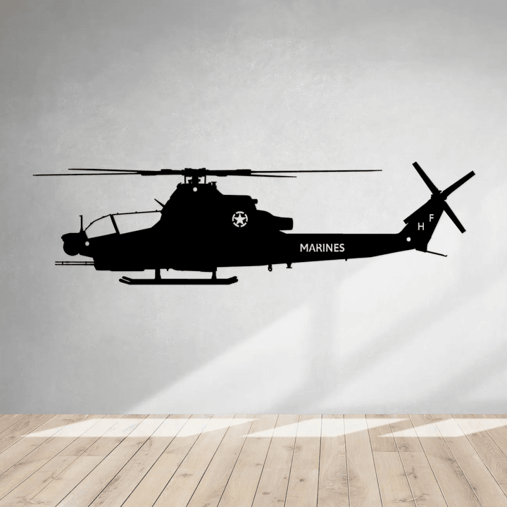 Helicopter Metal Sign HMLA 269 Helicopter Metal Sign Hobbie Gifts Birthday Gift Helicopter Sign