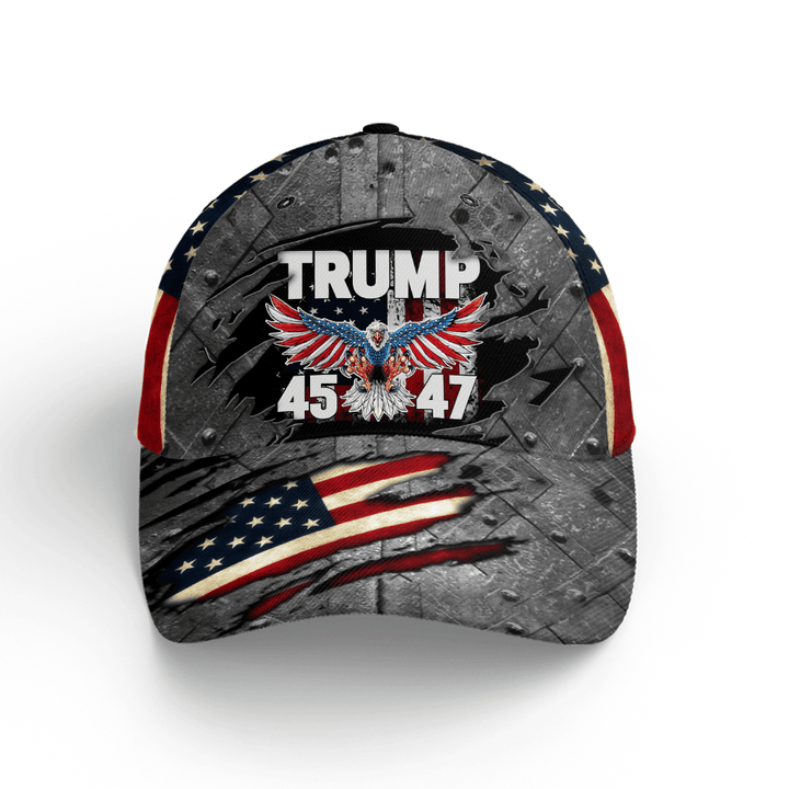 Trump 45 47 All Over Print Classic Cap
