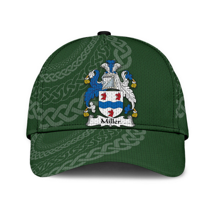 Miller Coat Of Arms - Irish Family Crest St Patrick'S Day Hat Classic Cap