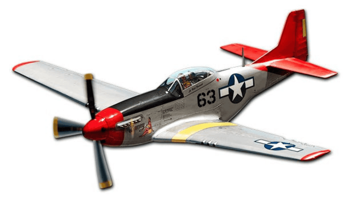 Mustang Fighter Plane Custom Shape Metal Sign - American Made Military Patriotic Wall Decor Art