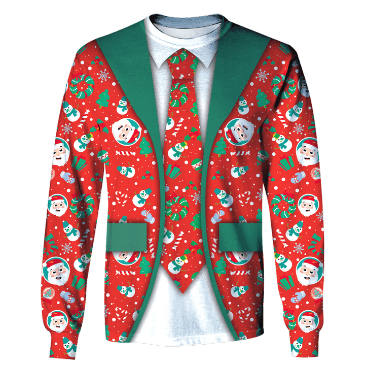 Merry Christmas Custom Cosplay Costume Custom Ugly Sweater - Ugly Christmas Sweater - Funny Xmas Sweaters
