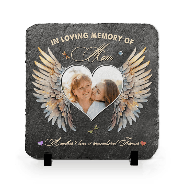 Personalized Memorial Stone, Remembrance Stone For Mom Memorial, Loss of Mother Gift