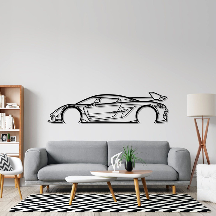Jesko 2021 Detailed Silhouette Metal Wall Art, Custom Car Wall Sign, Personalized Car Metal Wall Art, Gift for Him, Gift for Her, Gift For Car Lovers