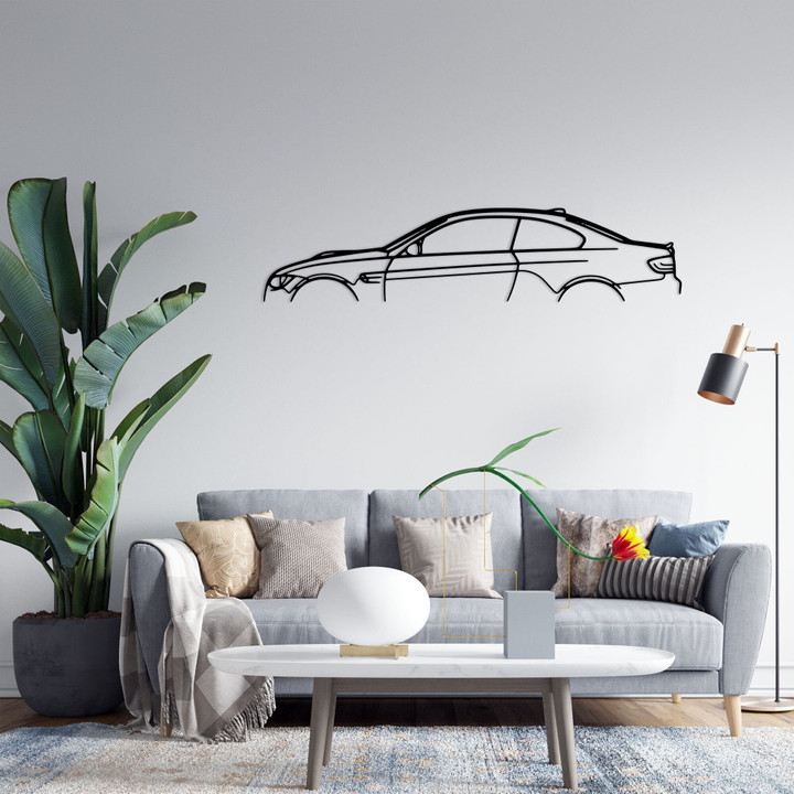 E92 M3 Silhouette Metal Wall Art E92 M3 Metal Wall Art Car Silhouette Wall Decor E92 M3 Garage Wall Sign Custom Car Decor