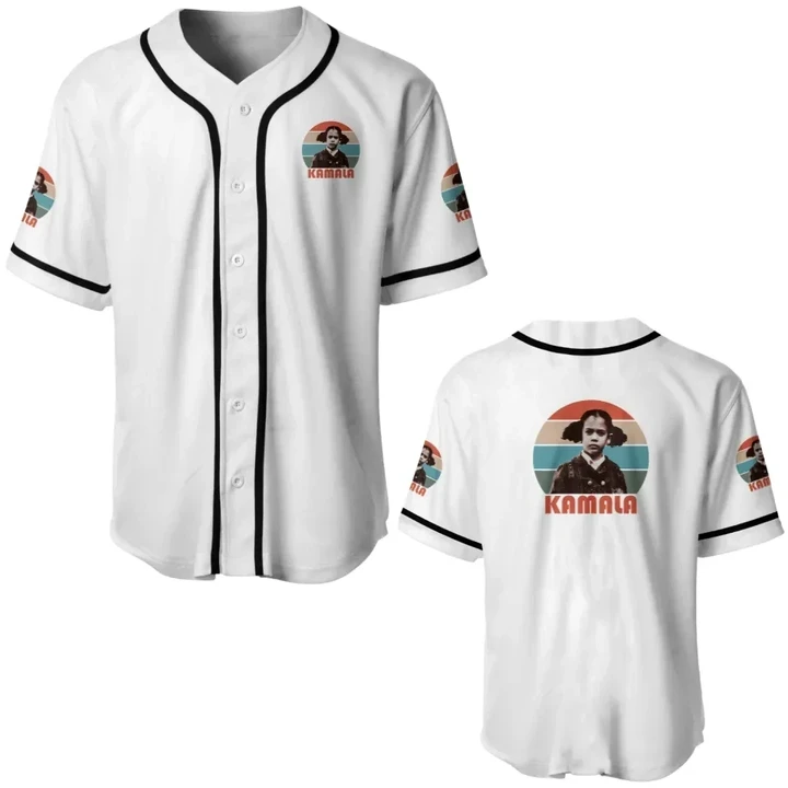 Kamala Harris Retro Baseball Jerseys, Kamala Harris Baseball Jerseys, Kamala Harris Baseball Jerseys
