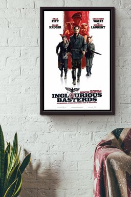 Inglorious Basterds Movie Canvas Movie Framed Matte Canvas Framed Prints, Canvas Paintings Framed Matte Canvas 8x10