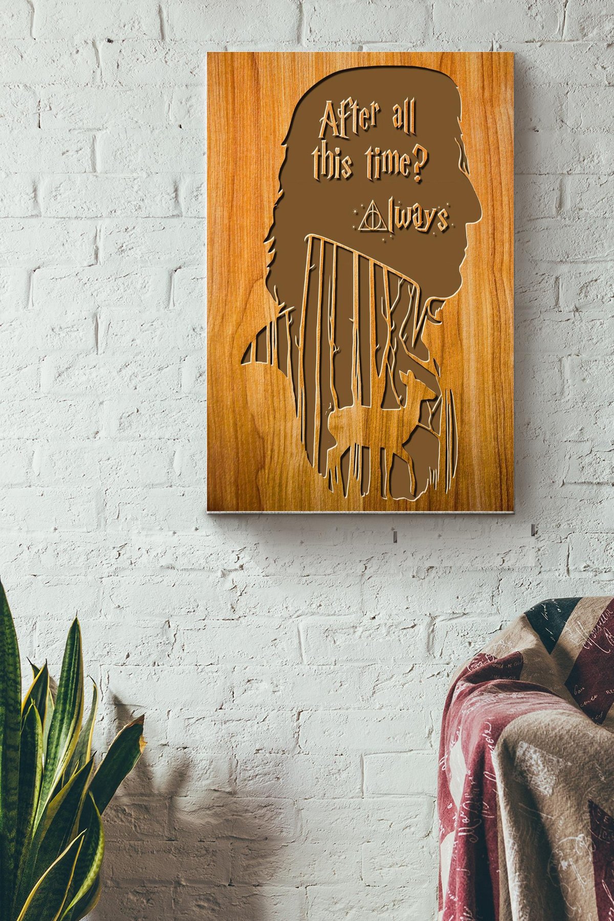 After All This Time Always Canvas Porter Gift For Severus Snape Fan, Novel Lover, Movie Lover Canvas Gallery Painting Wrapped Canvas Framed Prints, Canvas Paintings Wrapped Canvas 8x10