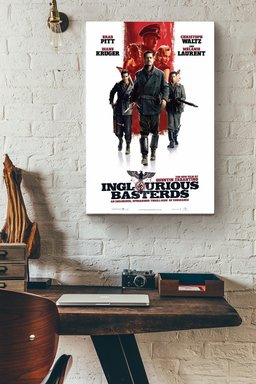 Inglorious Basterds Movie Canvas Movie Canvas Gallery Painting Wrapped Canvas Framed Prints, Canvas Paintings Wrapped Canvas 12x16