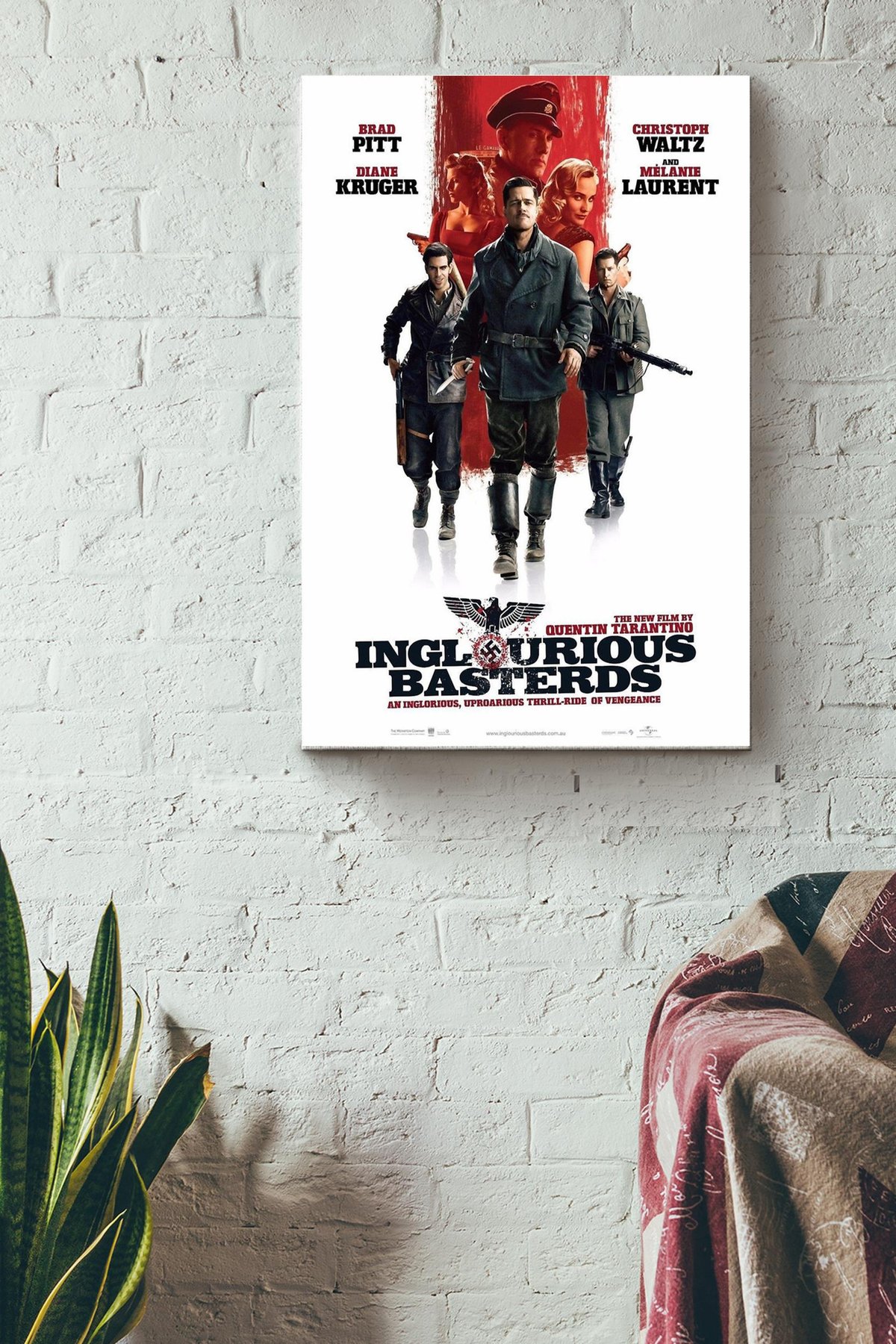 Inglorious Basterds Movie Canvas Movie Canvas Gallery Painting Wrapped Canvas Framed Prints, Canvas Paintings Wrapped Canvas 8x10