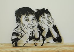 Custom Portrait, Custom Child Portrait, Kids Portrait, Custom Wall Art, Personalized Portrait Gift, Metal Wall Hanging