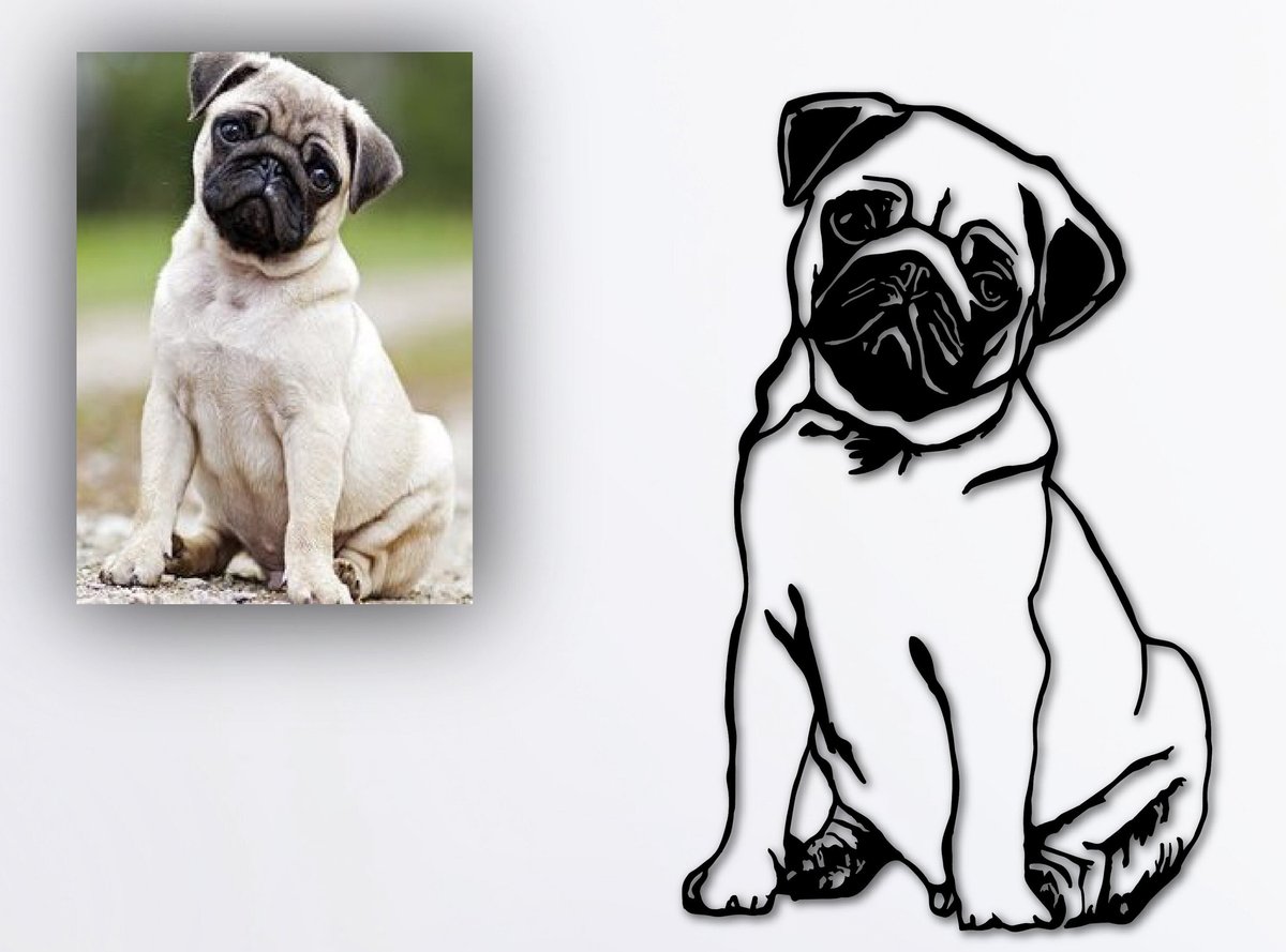 Custom Metal Pet Portrait From Photo, Pet Memorial Gift, Pet Loss Gift, Personalized Dog Portrait, Dog Lover Gift, Pet Bereavement Gift, Her & His gift