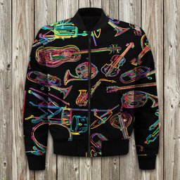 Music Bomber Jackets | Winter Jacket | Winter Clothing Men-Woman