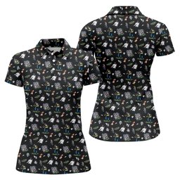 30th Anniversary Sport Movie Character Iconic Moments Black Golf Shirt - 3D Shirt (View 6)