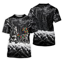 Santa Reindeer Lights Christmas Golf Shirt, Golf Gifts For Women, Womens Golf Shirts