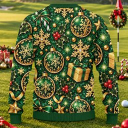 Green Muscle Santa Ugly Christmas Sweater, Christmas Gifts, Funny Christmas Outfit