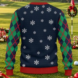 Straight Outta North Pole Ugly Christmas Sweater, Christmas Gifts, Golf Lover Gifts