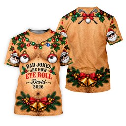 Funny Dad Jokes Eye Roll Christmas Golf Shirt, Golf Gifts For Men, Mens Golf Shirts