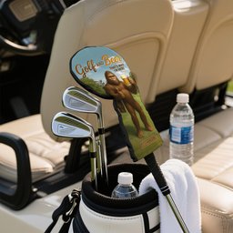 Bigfoot Golf And Beer Head Cover - Custom Golf Headcovers - View 3