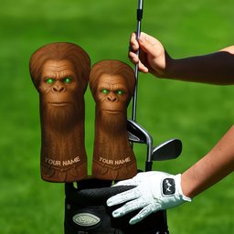 Funny Bigfoot Golf Head Cover - Golf Headcovers For Men - View 4