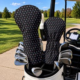 Funny Stick Figure Naughty Position Golf Head Cover, Golf Gifts For Him, Driver Cover