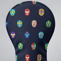 Lucha Libre Mask Cinco De Mayo Golf Head Cover, Fiesta Golf Gift, Golf Gifts For Him