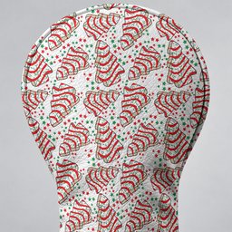 Christmas Tree Cakes White And Red Golf Head Cover, Christmas Golf Gift, Gift For Him