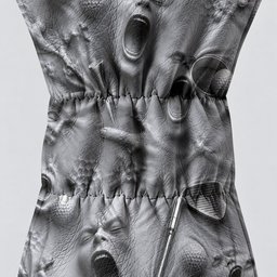 Screaming Face All Over Graphic Golf Head Cover, Golf Gifts For Him, Golf Club Covers