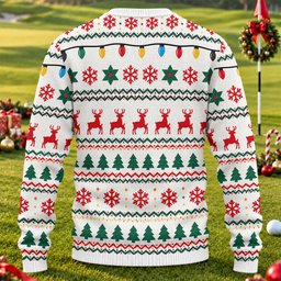 Jingle My Bells Busty Bells Ugly Christmas Sweater, Golf Lover Gifts, Funny Xmas Gift