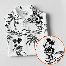 Sketch Cartoon Palm Tree Hawaiian Golf Shirt, Womens Golf Tops, Womens Golf Shirts