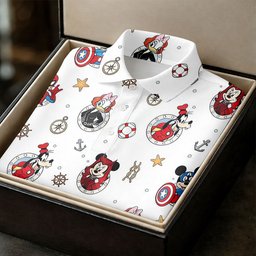 Comic Hero Cartoon Friends Cruise Golf Shirt, Ladies Golf Apparel, Womens Golf Shirts