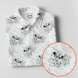 Steamboat Cartoon Mouse Sketch Golf Shirt, Womens Golf Tops, Womens Golf Clothing