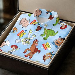 Cartoon Toy Friends Pattern Golf Shirt, Womens Golf Clothing, Womens Golf Shirts