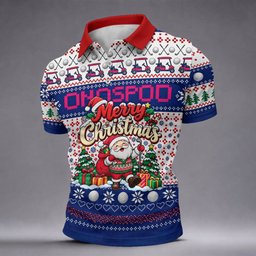 Santa Golf Balls Merry Christmas Golf Shirt, Mens Golf Polo, Golf Shirts For Men