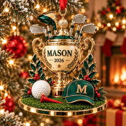 Golf Trophy Emerald