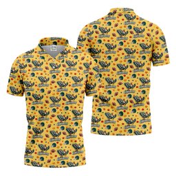 Eaglesgiving Thanksgiving Golf Shirt, Golf Shirts For Men, Mens Holiday Golf Shirts