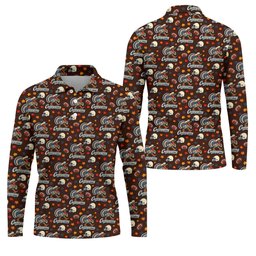 Cowboysgiving Thanksgiving Golf Shirt, Golf Shirts For Men, Funny Mens Golf Shirts