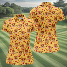 Chiefsgiving Thanksgiving Golf Shirt, Golf Shirts For Women, Womens Golf Apparel