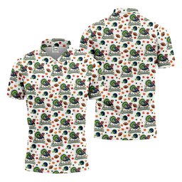 Seahawksgiving Thanksgiving Golf Shirt, Mens Golf Polo, Mens Holiday Golf Shirts
