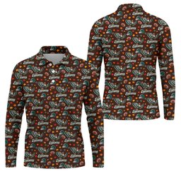 Eaglesgiving Thanksgiving Golf Shirt, Golf Shirts For Men, Funny Mens Golf Shirts