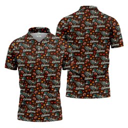 Eaglesgiving Thanksgiving Golf Shirt, Golf Shirts For Men, Funny Mens Golf Shirts