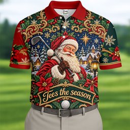 Christmas Golf Apparel - Men - View 3