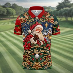 Christmas Golf Apparel - Men - View 4
