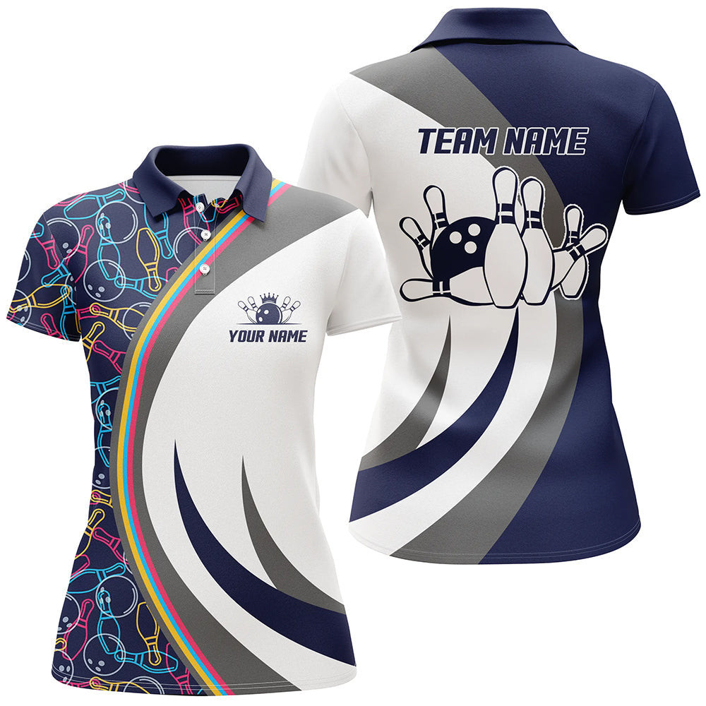 Funny Billiard Shirts For Women Just The Tip I Promise Custom Name Billiard Polo Shirts Design